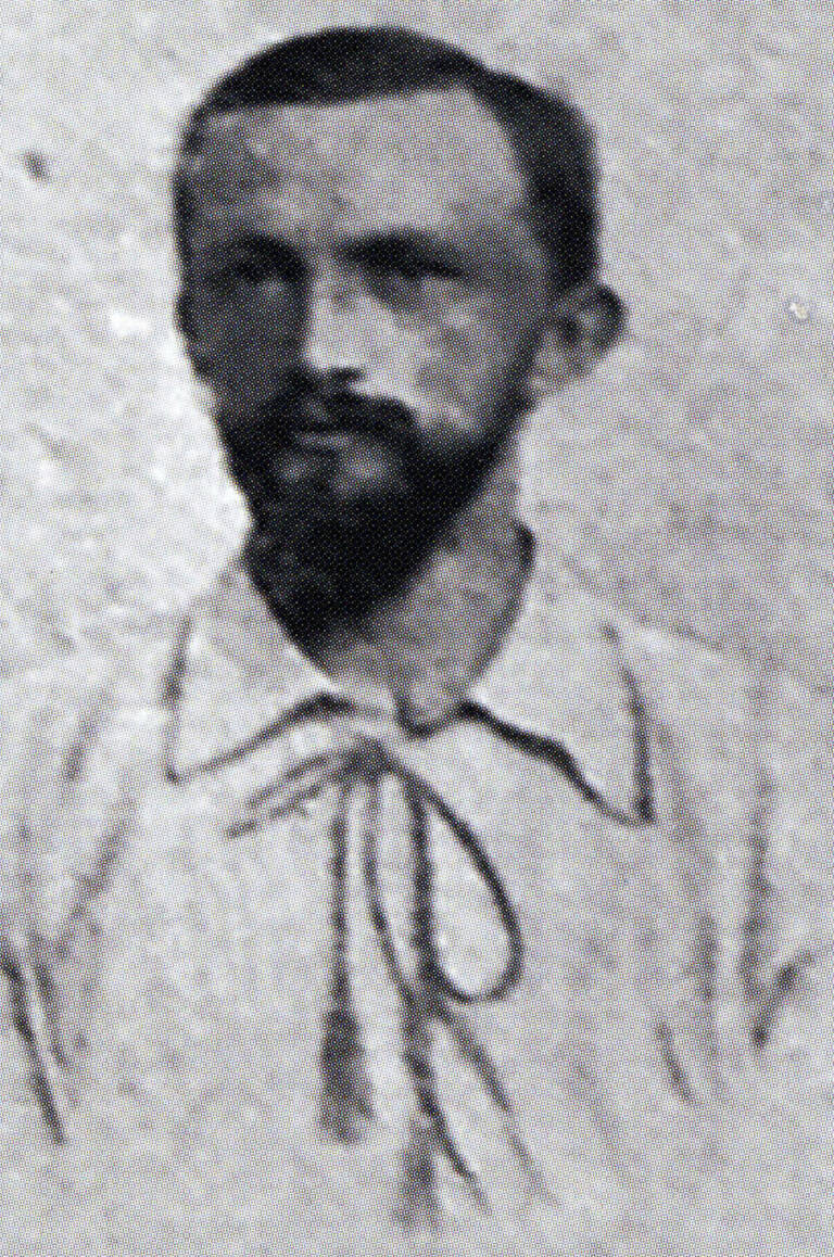 Portrait de Gustav Conrau (1865-1899), agent colonial et collectionneur allemand, vers 1892. © D.R.