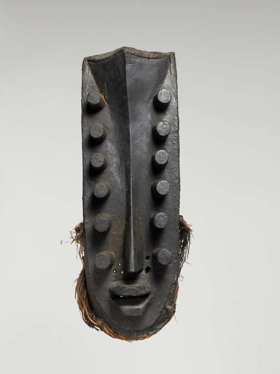 Masque grebo ou krou, région Cape Palmas (?). © musée du quai Branly - Jacques Chirac, photo Thierry Ollivier, Michel Urtado