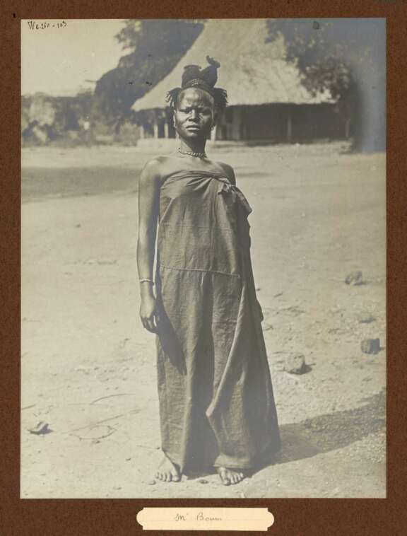 Gbaya woman, Cameroon or Central African Republic. © Société de Géographie/BnF