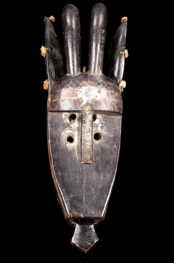 Masque du "Korè", population bamana. © musée du quai Branly - Jacques Chirac