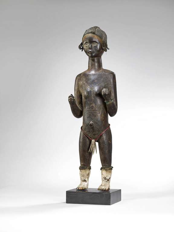 Statue féminine, Bassa, Liberia © musée du quai Branly - Jacques Chirac, photo Claude Germain