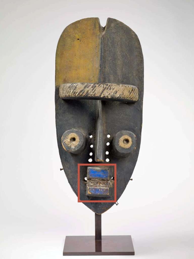 Grebo mask, former Marc Ladreit de Lacharrière collection. © musée du quai Branly - Jacques Chirac, photo Claude Germain