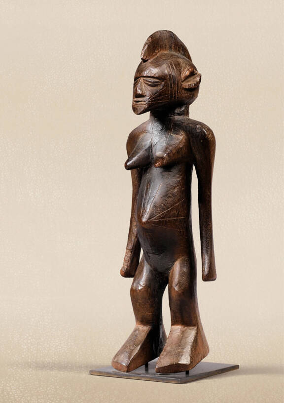 Statuette féminine. Mossi, Burkina Faso. 19e-20e siècle. Acquise par André Soing, Burkina Faso © Sotheby’s / Art Digital Studio