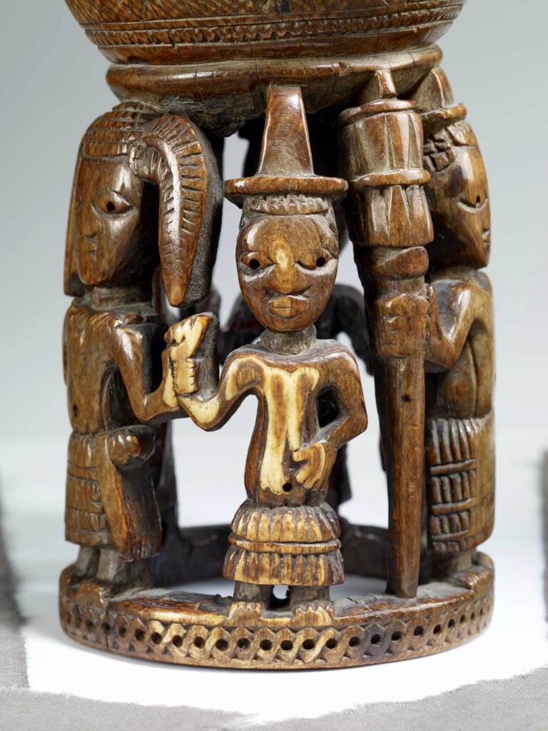 Coupe divinatoire agere Ifa, Royaume d’Owo, Nigéria, 18e siècle, 70.2019.37.1