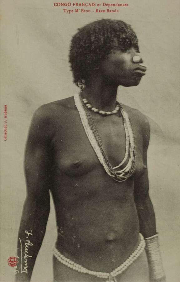 Young Banda woman, Central African Republic, 1906. Jean-François Audema © musée du quai Branly - Jacques Chirac