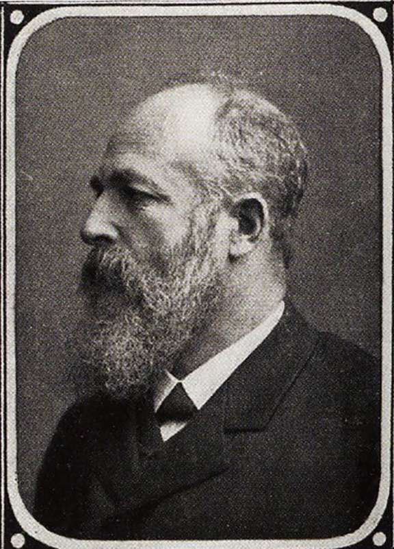 Portrait de Felix von Luschan (1854-1924), anthropologue et conservateur autrichien. © D.R.