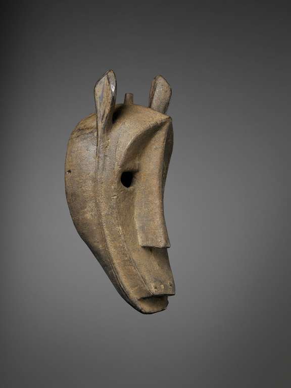 Masque du "Korè", population bamana. © musée du quai Branly - Jacques Chirac, photo Patrick Gries, Bruno Descoings